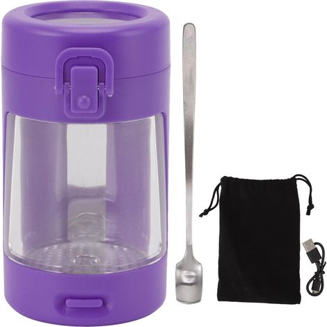 Magnification Viewing Jar Portable LED Lighted Clear Glass (1/5)