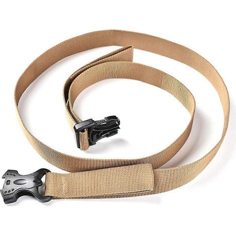 Sangle de voyage de 135 cm pour bagages, sangle d'arrimage résistante avec double boucle, idéale pour le camping, la randonnée et les pique-niques en plein air.