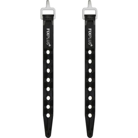 FixPlus Nano, cinghia elastica di fissaggio, 2 pz - 1,25 x 15 cm