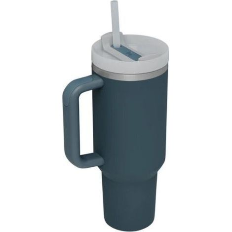 1L water bottle, sports water bottle with straw and time display, drinking bottle, leakproof, BPA-free for running, gym, cycling, office and school (1/5)