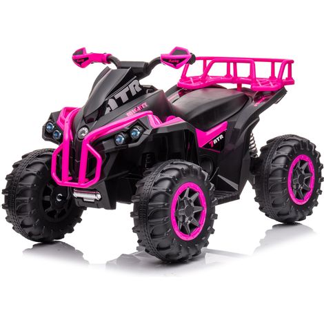 Quad Elettrico per Bambini 12V ATV 1.0 Rosa (1/5)