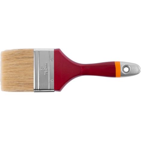 Pinsel Strend Pro JA095, 3", flach, Malpinsel, mit PVC-Borsten, Holzgriff