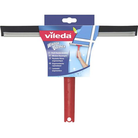 Vileda – Raclette professionnelle en caoutchouc naturel – Rail en aluminium – Nettoyage sans traces pour carreaux et douches
