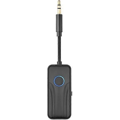 2-in-1 Bluetooth 6.0 Audio-Transmitter/Receiver mit 3,5-mm-AUX-Eingang für Auto, Fernseher, Lautsprecher und Kopfhörer. 18 Stunden Akkulaufzeit. (1/5)