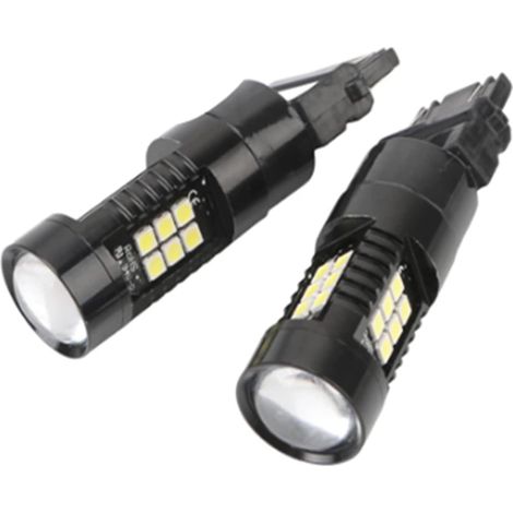 Feux anti-brouillard 3030 21SMD Auto Lights Ampoule T25 3157 DRL Clignotant Lampe Frein Ampoule 12V - Ampoule