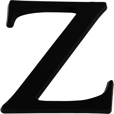 Lettre Z Noire Hauteur 40mm - 4621586 (1/2)