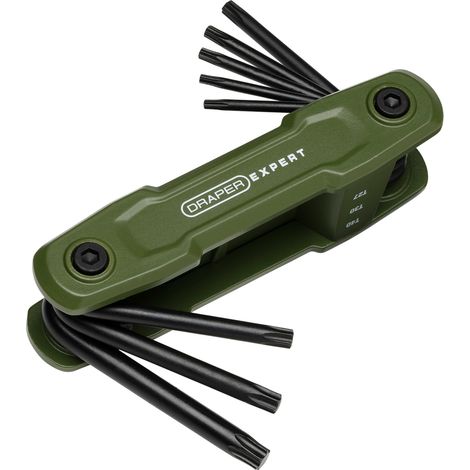 Draper 31111 Draper Expert TX-STAR Folding Key Set (8 Piece) (1/2)