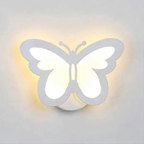 Applique murale papillon, lampe LED papillon, lampe de chevet, décoration murale, veilleuse