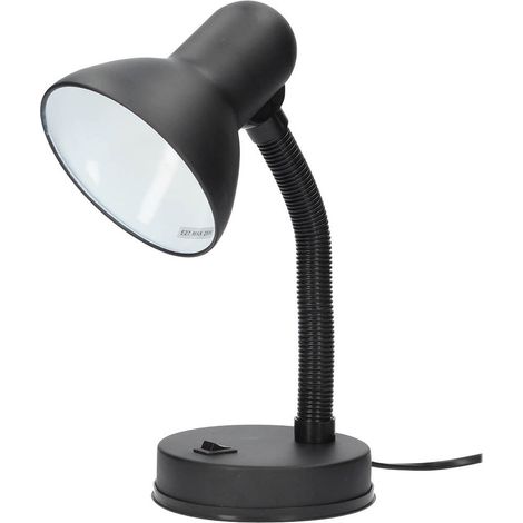 GSC 001900414 Flexo sobremesa Bell E27 Negro (1/5)