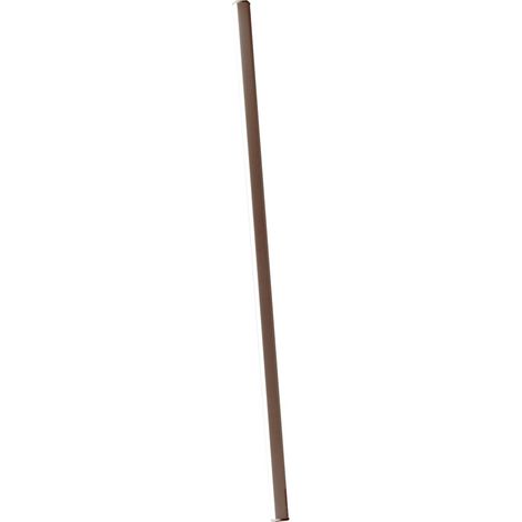 Pencil - Grand module lumineux portable et rechargeable à piles Zafferano avec variateur tactile IP65 - Hauteur 146cm Corten