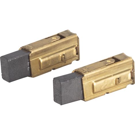 Balai de carbone + guide, lot de 2. 151475