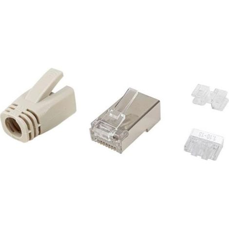 Equip Steckverbinder Cat6A RJ45 100er Set UTP geschirmt