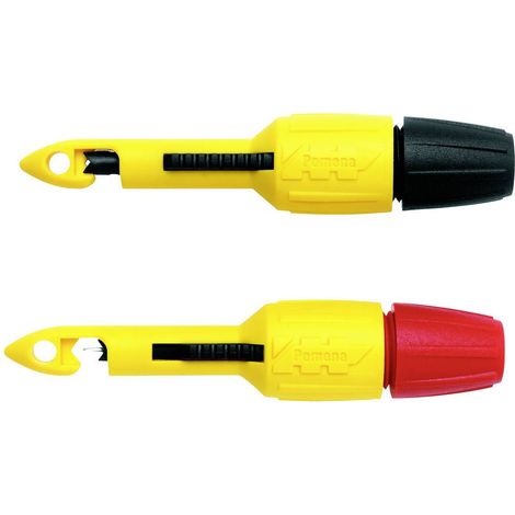 Pomona Electronics 6405/POM Pointe de touche 1633088 rouge, noir 1 set
