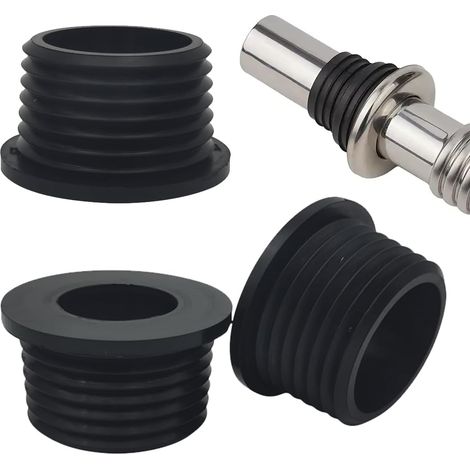 Sollbry 3 Pcs Siphon Avec Manchon En Caoutchouc Pour Tuyau D’Évacuation De Diamètre Extérieur 55 Mm X Diamètre Intérieur 29 Mm Pour Siphon Machine A Laver Joint Machine À Laver (1/5)