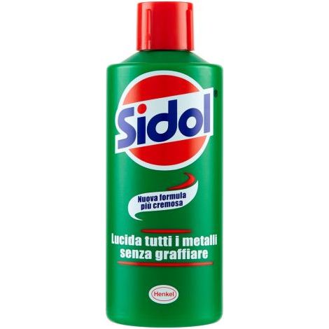 SIDOL LUCIDA METALLI ML 75 LUCIDANTE PER METALLI SENZA GRAFFIARE HENKEL (00028)