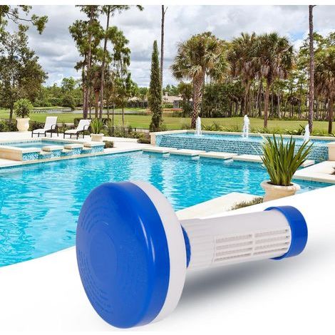 Flotteur pour pastilles de Piscine - Diffusion Automatique Réglable,Distributeur de Tablettes pour Petits Bassins,pour Piscine Hors-Sol, enterrée, extérieur, Jardin, terrasse (1/5)