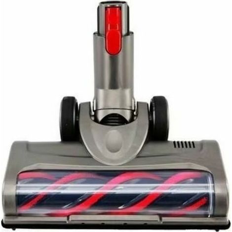 Spazzola rotante motorizzata elettrica compatibile con Dyson V7 V8 V10 V11 V12 V15 Rullo morbido per piastrelle per pavimenti in legno e luce LED (1/3)