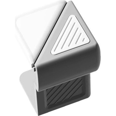 Protections D’Angle en Silicone Souple Grand Format Couvre-Coins Anti-Collision pour Fenêtres Bordures Sécurisées pour Bébé Protection Adhésive Cuisine Salon et Bureau (1/5)