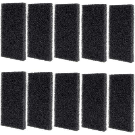 Lot de 10 filtres à charbon actif de rechange compatibles avec les bacs à compost organique (9 litres), 1779905519 et 7799053000 (8 litres), filtres à charbon absorbant les odeurs (1/5)