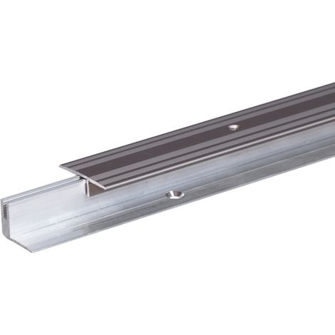 ALBERTS Übergangsprofil Pro,Set für Beläge7-15mm,Alu blank/silber elox.,L 2700mm (1/3)