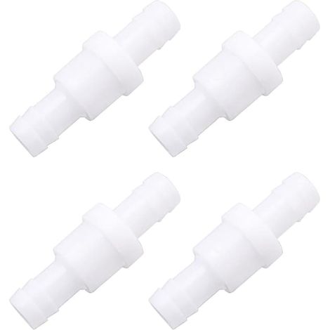 clapets anti-retour en plastique pour air, eau et gaz, 10 mm (1/2)