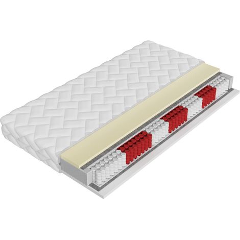 Colchón ComfiDream Apollo , Con muelle (Pocket), Respirable, Material viscoelástico, La espuma de poliuretano, Dos niveles de firmeza, Dos caras, Paquete de vacío (1/3)