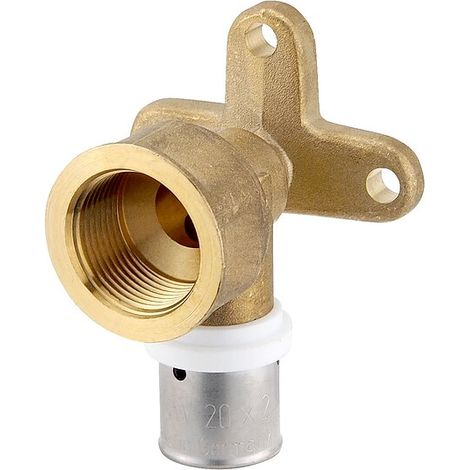 Pressfitting-Wandwinkel 52 mm - 20 x 2,0 mm - 3/4 Zoll Innengewinde für MV-Rohr