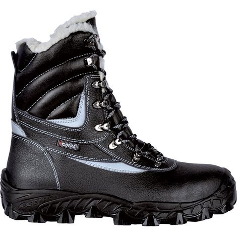 Scarpone antinfortunistico Cofra Mod. Workmate  BARENT  S3  CI  SRC  N° 45.Negro - 45