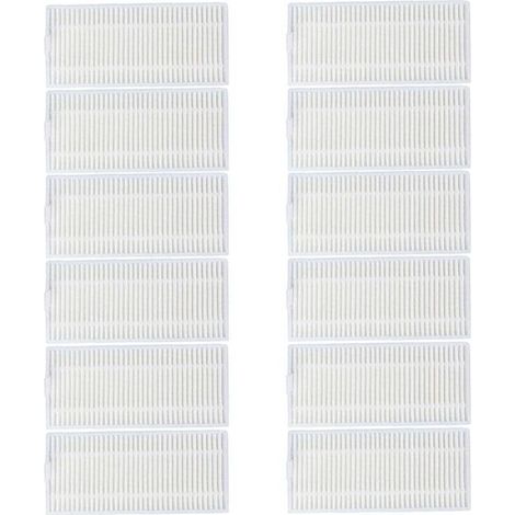 Filtres de remplacement pour Cecotec Conga 5490 6090 Ultra 5090 7090 IA Kit d'accessoires pour aspirateur Robot 12 pièces (1/3)