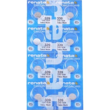 .8 pile Renata 339 SR614SW.