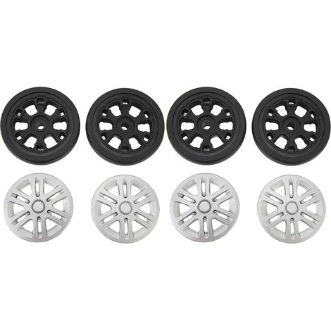 geräuscharme Universal-Kofferrollen – Set mit 4 Ersatzrollen für Rollkoffer (1/5)