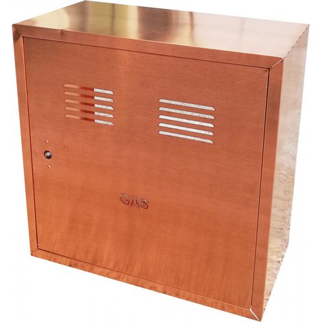 Cassetta cassonetto contenitore rame per contatore gas, scegli se  h 40 x l 30 x p 25cm (1/3)