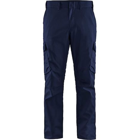 Pantalon de travail pour l'industrie stretch 2D 1444 - Marine/Bleu roi XL - FR(50) - SE(C56) - Standards (1/2)