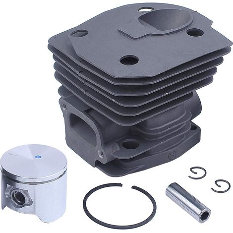 Kit cylindre complet 44mm, filtre à air, filtre à essence, kit piston compatible avec Husqvarna 350 351 353 tronçonneuse