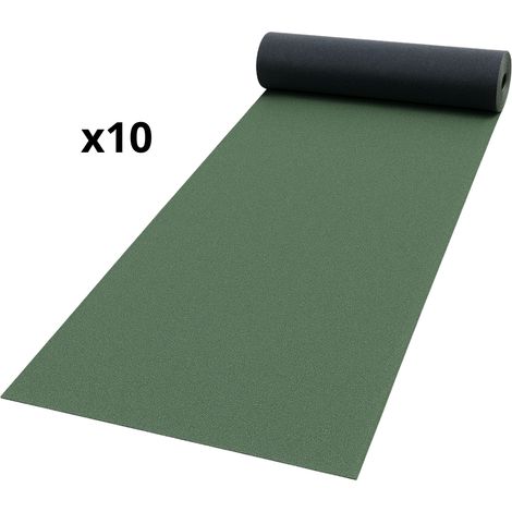 Guaina ardesiata verde casasciutta impermeabilizzazione terrazze 10 rotoli 1x10 m (1/5)