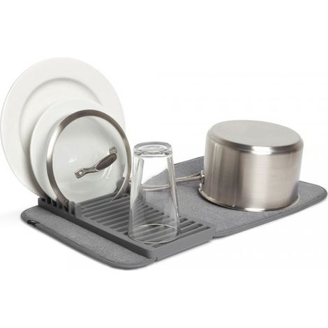 UMBRA UDRY MINI SCOLAPIATTI COLORE CARBONE ACCESSORI CUCINA STOVIGLIE (1/5)