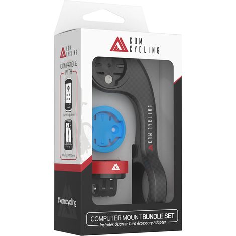 Garmin/Wahoo-Halterung mit GoPro (Set) – Kom Cycling – CM06CK Carbon (1/5)