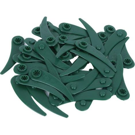 Lot de 50 lames de rechange en plastique pour tondeuse à gazon ART 23-18 Li/26-18Li (1/5)