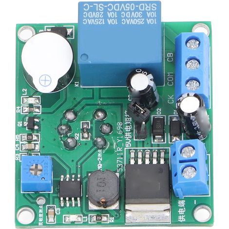Module de Détecteur de Fumée, Module de Capteur de Fumée D'alarme Sonore de Lumière en PVC pour Cuisine Hôtel, DC5-30V, Idéal pour Les Transports Publics, Les Espaces Publics, (1/5)