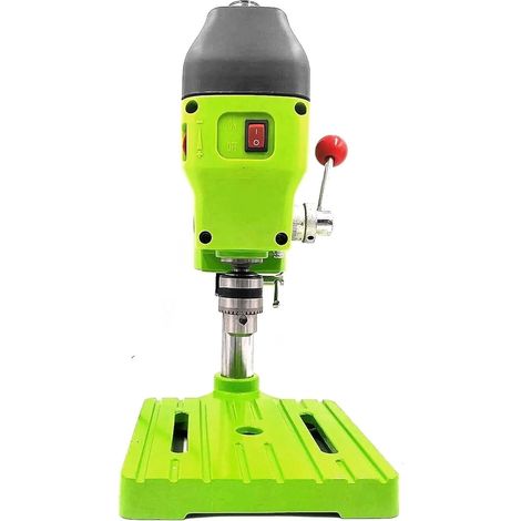 Mini perceuse d'établi 480 W, perceuse électrique Industrielle multifonctionnelle, mandrin de perçage for Fabrication de métaux, 1 à 10 mm (1/5)