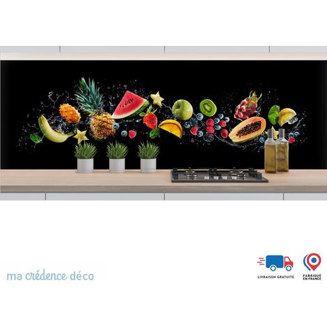 Crédence : Bain de fruits 3 - Alu composite - 120 - 60 (1/3)