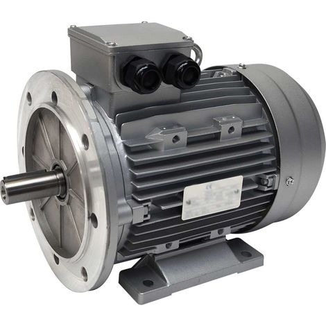 Moteur Électrique Triphasé 230/400V 5.5kW 3000tr/min - MH1112LM2B35 Bride B35 - Bobinage cuivre (1/5)