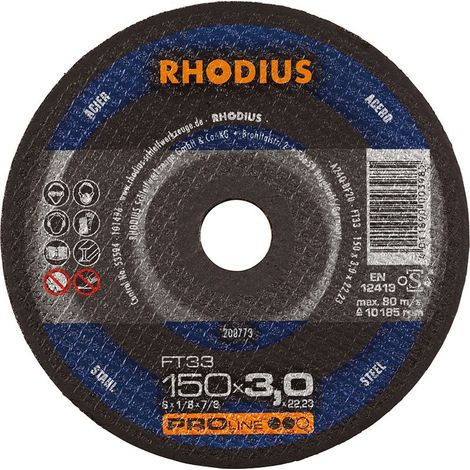 Disk Coppettazione Ft33 150 X 3,0 Millimetri Rodio (25)