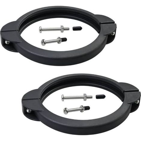 Collier de serrage de rechange pour piscine avec vis, compatible pompes à filtre à sable Intex 12 et 14 pouces (2100 / 2800 gal/h), pour piscines hors sol (1/4)