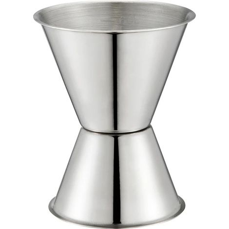Verre doseur Maya 4-6 cl en acier inoxydable-AquaForge (1/5)