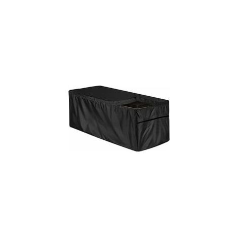 Housse de protection pour coffre de rangement 130 x 60 x 71 cm – Tissu Oxford plaqué argent 210D – Imperméable et résistant aux intempéries (1/5)