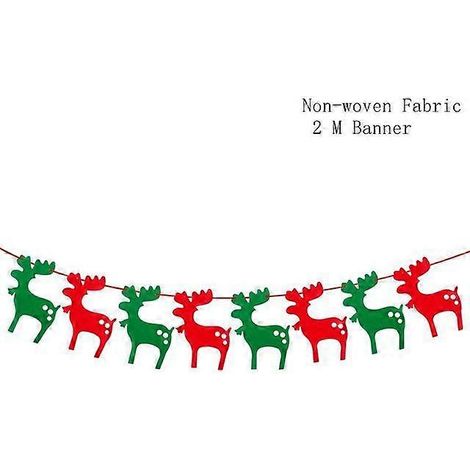 Bannière de Noël avec le Père Noël, décorations de Noël pour la maison, ornements à suspendre, fêtes de fin d'année, Navidad Kerst, Nouvel An 2016 (1/5)