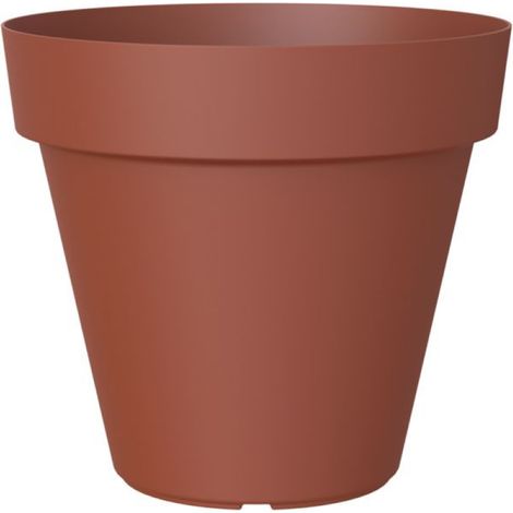 Maceta Capri de 30 cm de diámetro – Color terracota – Eda (1/5)