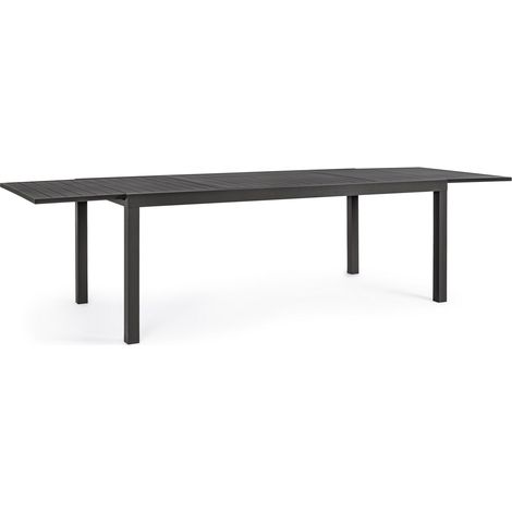 Tavolo allungabile in Alluminio dogato  200-300X100 Antracite (1/5)