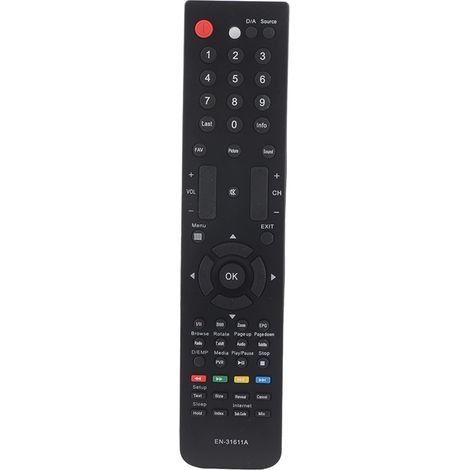 mando a distancia, materiales duraderos, botones grandes, bajo consumo de energía, televisor Hisense (1/5)